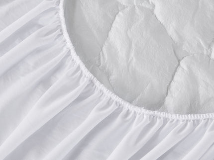 Dreamz Mattress Protector Topper Bamboo Queen-1864184408618176517