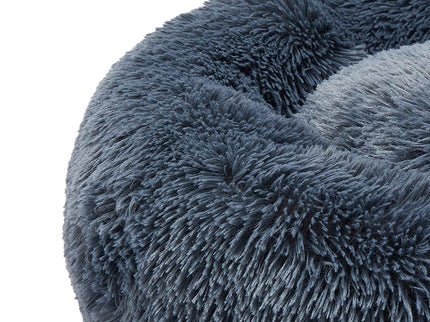 PaWz Pet Bed Cat Dog Donut Nest Calming XXXL Dark Grey XXX-Large-1910113145934974981