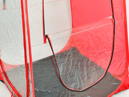 2x Mountview Pop Up Tent Camping Weather Red-1864184680048365573
