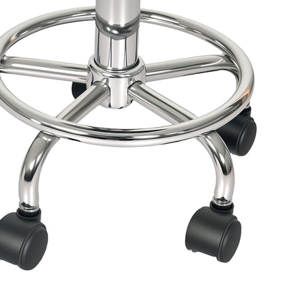 Levede Swivel Office Chair Low Back Round Rolling Stools Height Adjustable-2029334092910301189