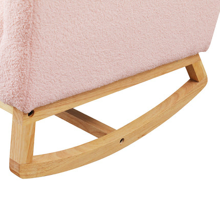 Levede Rocking Chair Ottoman Footrest With Side Pocket-1954802459775995909