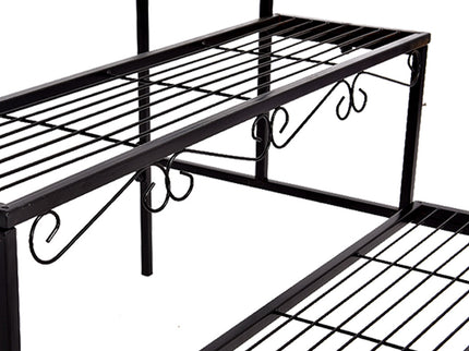 Levede Plant Stand 3 Tier Rectangle-1894516821856489477
