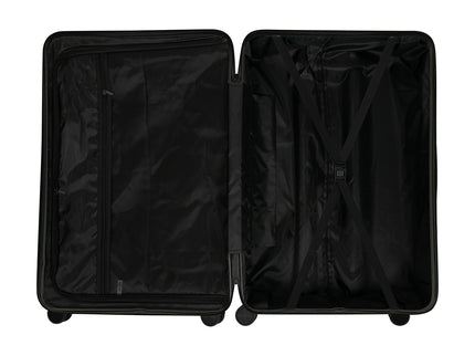 Slimbridge Luggage Suitcase Trolley Black 3pc 20"+24"+28"-1864184373633486853