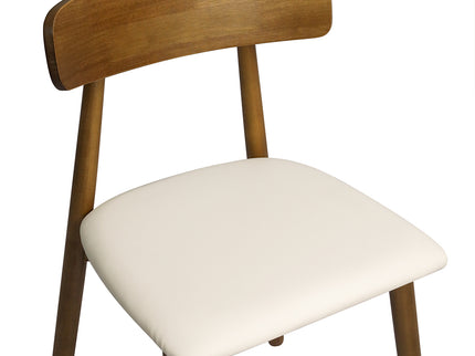 Levede 2x Dining Chairs Kitchen Chair Walnut-1942353412825944069