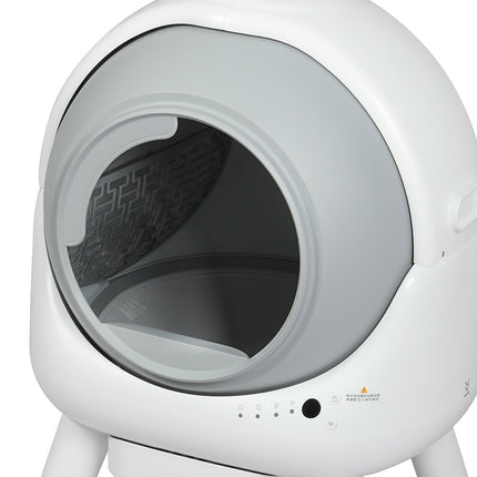 PaWz Smart Self Cleaning Cat Litter Box APP Control White-1954802488557309957