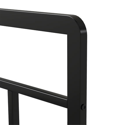 Levede Double Bed Frame Metal Base Platform Headboard Heavy Duty Mass Storage-2065254299260293125