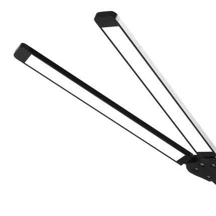 Emitto Double Head LED Desk Lamp Dimmable With Clamp-1973193534492250117