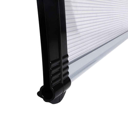 Mountview Window Door Awning Outdoor 1M X 4M Transparent 1x4M-1973193988395634693