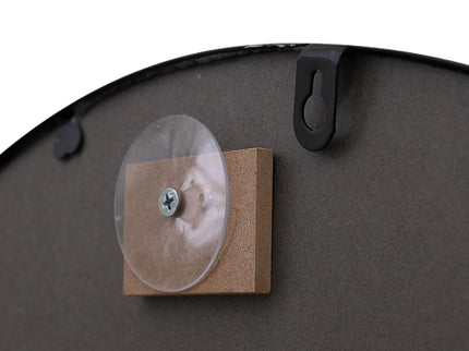 Wall Mirror Round Shaped Bathroom Makeup Small-1910113246589882373