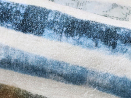 Marlow Floor Rug Short Pile Washable Carpet Soft Plush Non Slip Stripe 200x290-1910112210395467781