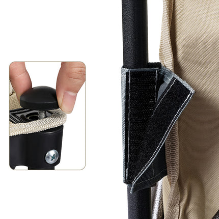 Lambu Folding Wagon Cart Khaki-1975420333397774341