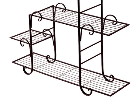 Levede Plant Stand Outdoor Indoor Metal Bronze-1894516827141312517