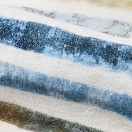 Marlow Floor Rug Short Pile Washable Carpet Soft Plush Non Slip Stripe 200x230-1973193449490485253