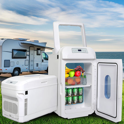 Spector Car Fridge Freezer 35L 12V Chest Refrigerator Portable Travel Camping-1975420318449274886