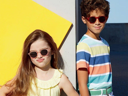 IZIPIZI kids sunglasses Junior Collection D - For 5-10 YEARS Red-1875027539932614656