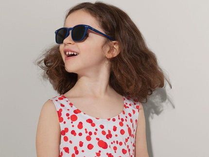 IZIPIZI kids sunglasses Junior Collection E - For 5-10 YEARS Yellow Honey-1875027536115798016