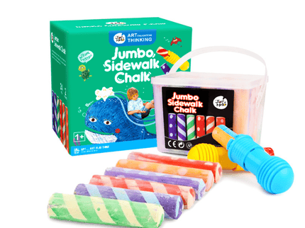 Jar Melo Washable Sidewalk Chalk - 24 Colours Kit-1875027521356042240