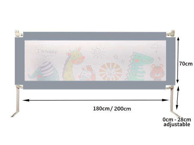 Bopeep Kids Baby Safety Bed Rail Guard King-1973193915293110274