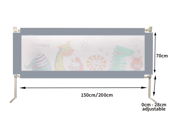 Bopeep Kids Baby Safety Bed Rail Guard Queen-1973193915829981186