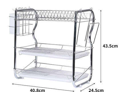 TOQUE Dish Rack Drying Drainer Cup Holder-1864184346324373506