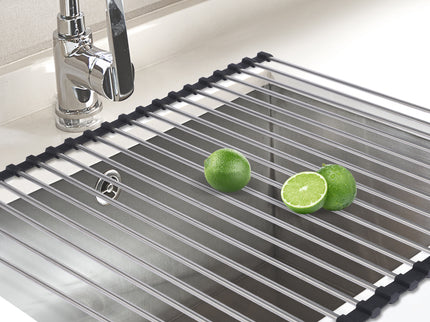 TOQUE Stainless Steel Dish Drying Rack-1864184349738536966
