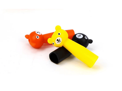 Kumon Pen Cap Pencil Extension Pen Grips Cap Bear 3Pics-1875027507166711808
