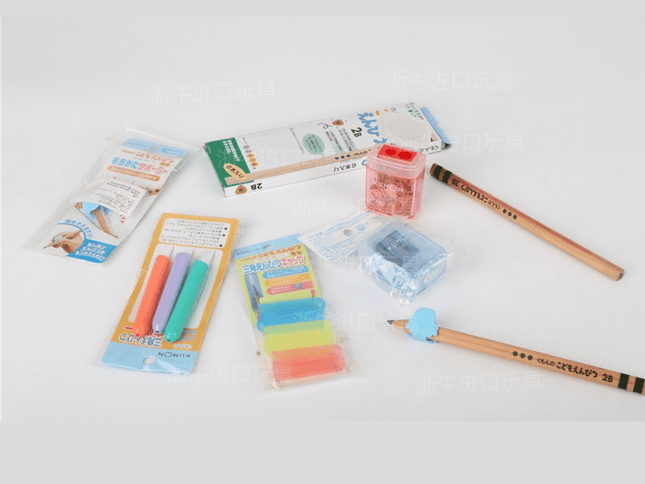 Kumon Pen Cap Pencil Extension Pen Grips Cap 6 Pics-1875027525504208897