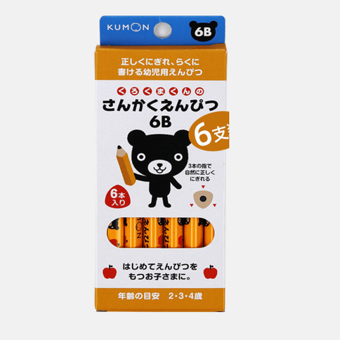 Kumon Triangle Training Pencil Bear 6B-1875027529383940096