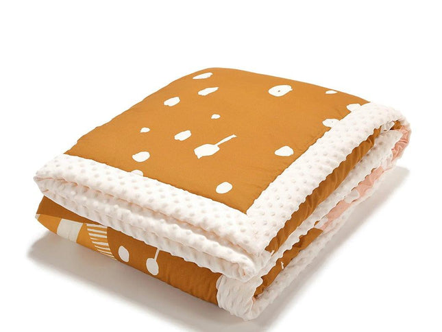 La Millou Adult Blanket XL 140cm x 200cm Snowflake Sheela | Ecru-1875027384995024896