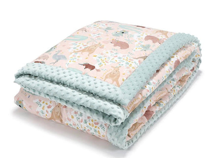 La Millou Adult Blanket XXL 210 x 220 cm Dundee Friends Pink | Audrey Mint-1875027387452887040