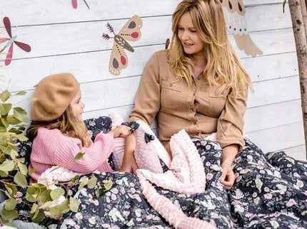 La Millou Adult Blanket XXL 210 x 220 cm Dundee Friends Pink | Audrey Mint-1875027387452887042
