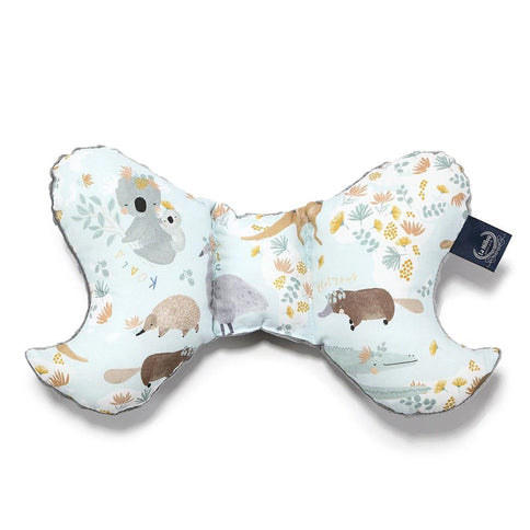 La Millou Angel's Wings Head Support Pillow DUNDEE & FRIENDS BLUE | Grey-1875027402543992832