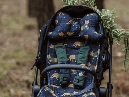 La Millou Angel's Wings Head Support Pillow TIGER JERRY | Forest Green-1875027403466739713