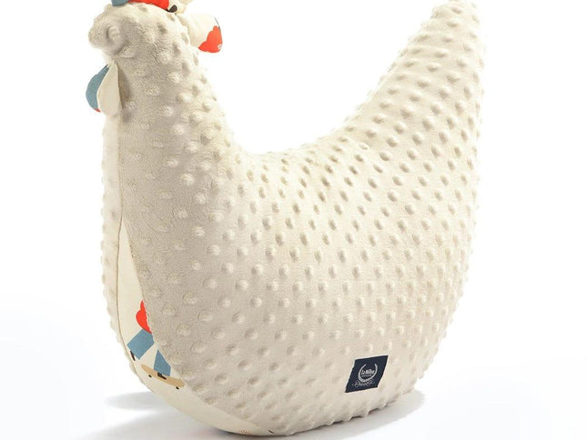 La Millou Dana's Hen Pillow FAMOUS CARLA | Sand-1875027398047698944