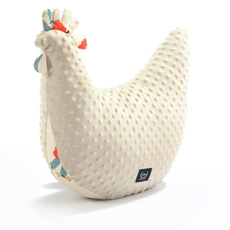 La Millou Dana's Hen Pillow FAMOUS CARLA | Sand-1973194228909608960