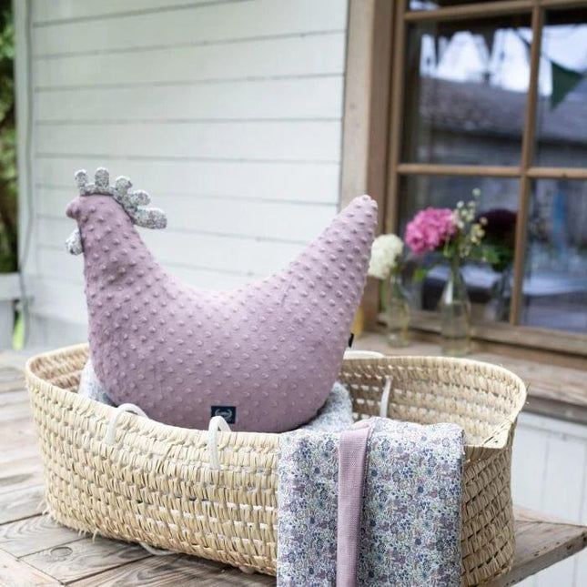 La Millou Dana's Hen Pillow LAVENDER DREAM | French Lavender-1973194228217548801