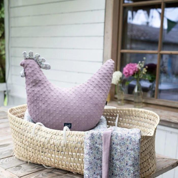 La Millou Dana's Hen Pillow LAVENDER DREAM | French Lavender-1973194228217548801
