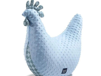 La Millou Dana's Hen Pillow PRINCE CHESSBOARD | Wind Blue-1875027397787652096