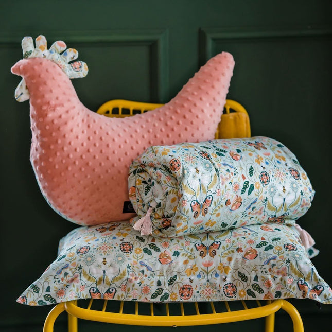 La Millou Dana's Hen Pillow SECRET GARDEN | Papaya-1954803115609952257