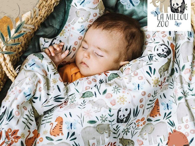 La Millou Light Blanket Large LA MILLOU ZOO | Khaki-1875027394151190529