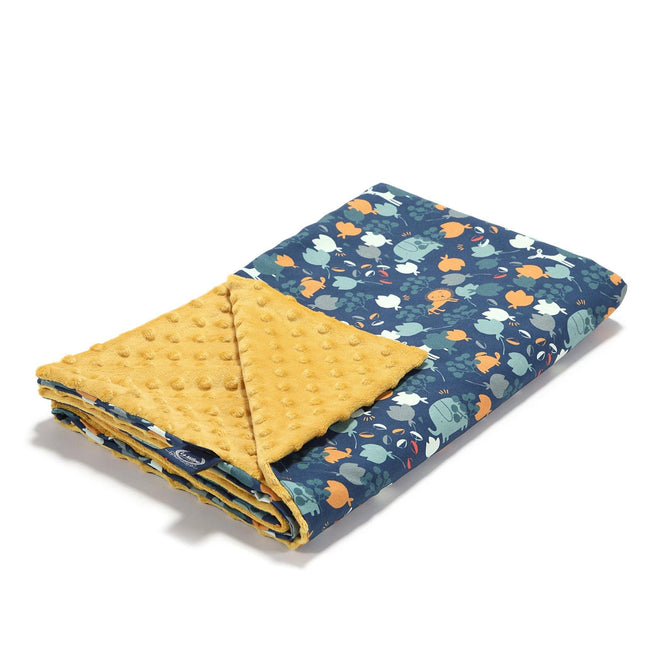 La Millou Light Blanket Medium FRENCH BLEU JARDIN | Honey-1973194231954673664