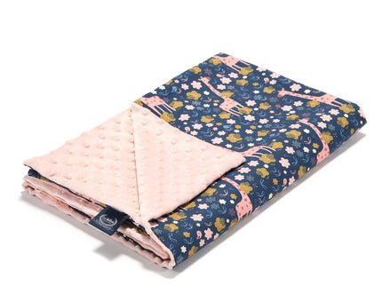 La Millou Light Blanket Medium FRENCH ROSE JARDIN | Powder Pink-1875027398873976832