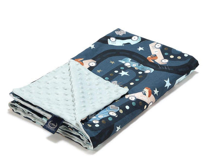 La Millou Light Blanket Medium ON THE ROAD | Smoke Mint-1875027399134023680