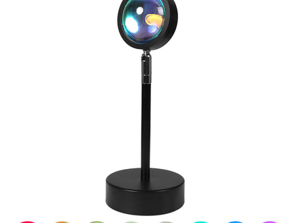 EMITTO Rainbow Sunset Projection Lamp MULTI-1864184379975274496