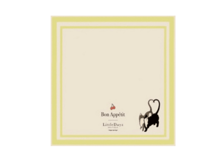 Little Dayz Boutique Boutique Picnic Napkin Green-1875027500116086784