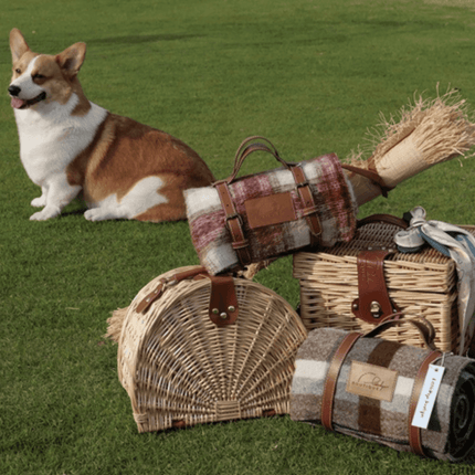 Little Dayz Boutique British Plaid Style Picnic Mat Medium 150*100 Red-1954803130457788419