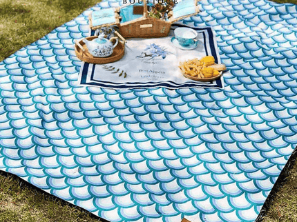 Little Dayz Boutique Emerald Cotton Picnic Mat 195*145-1875027392108564483
