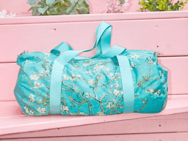 LOQI Van Gogh Almond Blossom Recycled Weekender-1875027411863736321