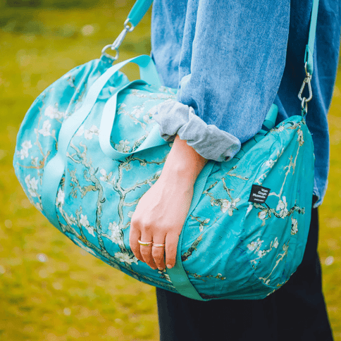 LOQI Van Gogh Almond Blossom Recycled Weekender-1875027411863736322