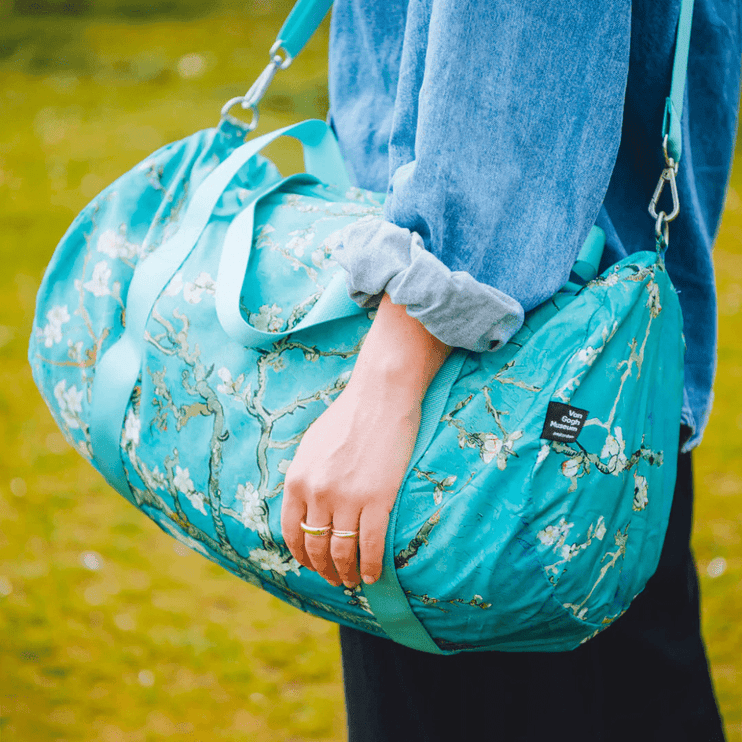 LOQI Van Gogh Almond Blossom Recycled Weekender-1973194237507932162